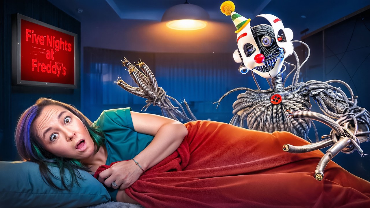 Surviving Overnight with a real ENNARD Animatronic!