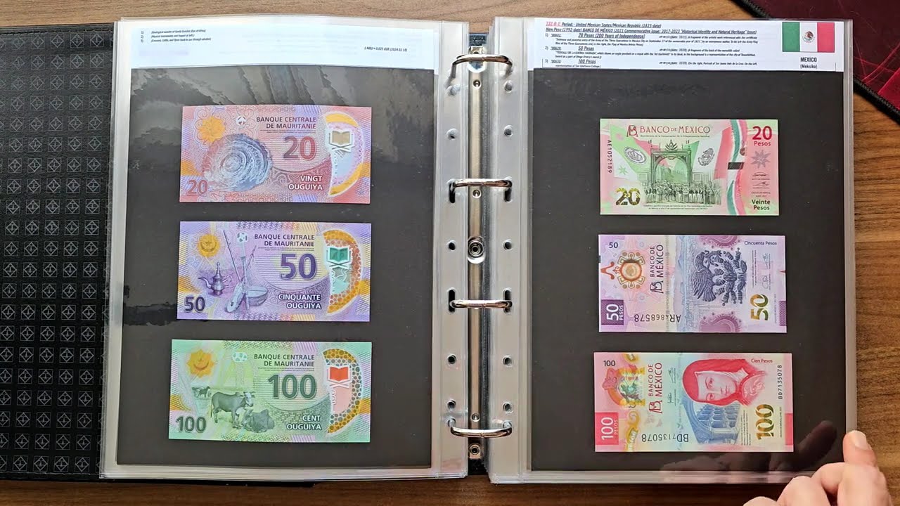 Banknote collection/album 2024/September Part 3 - updated look (Banknotų kolekcija/rinkinys albume)
