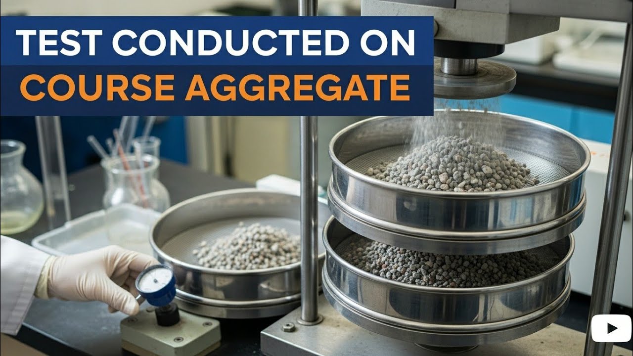Test Conducted on Coarse Aggregate..