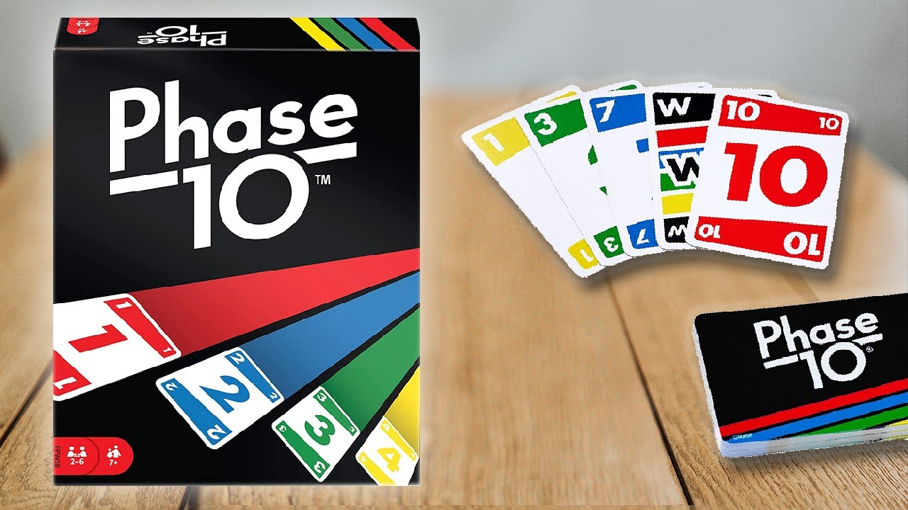 PHASE 10 - BASIC and PLUS Card Game - Game Rules TV (Game Instructions) - Mattel