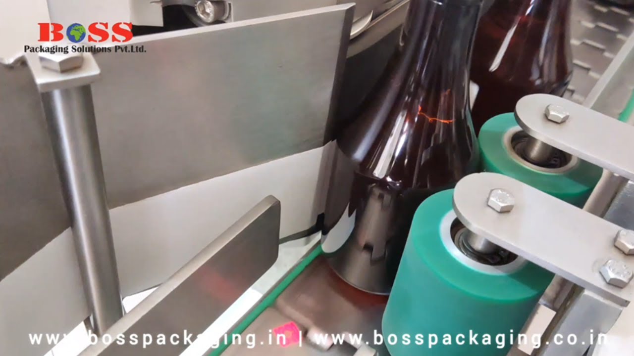 Labelling Machine for Pharma Syrup Bottles | Labelling Machine