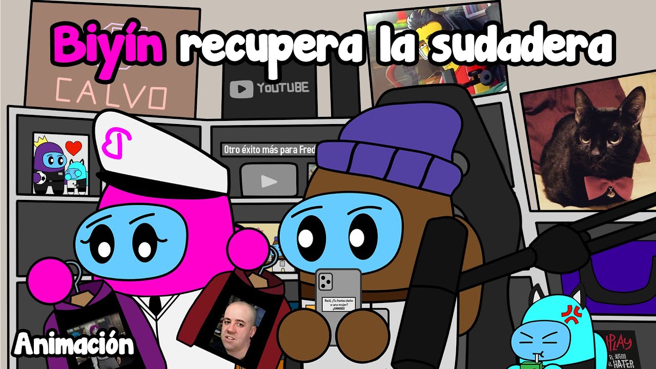 Biyín recupera la sudadera - Among Us Animación (Biyín, Auron, aXoZer)