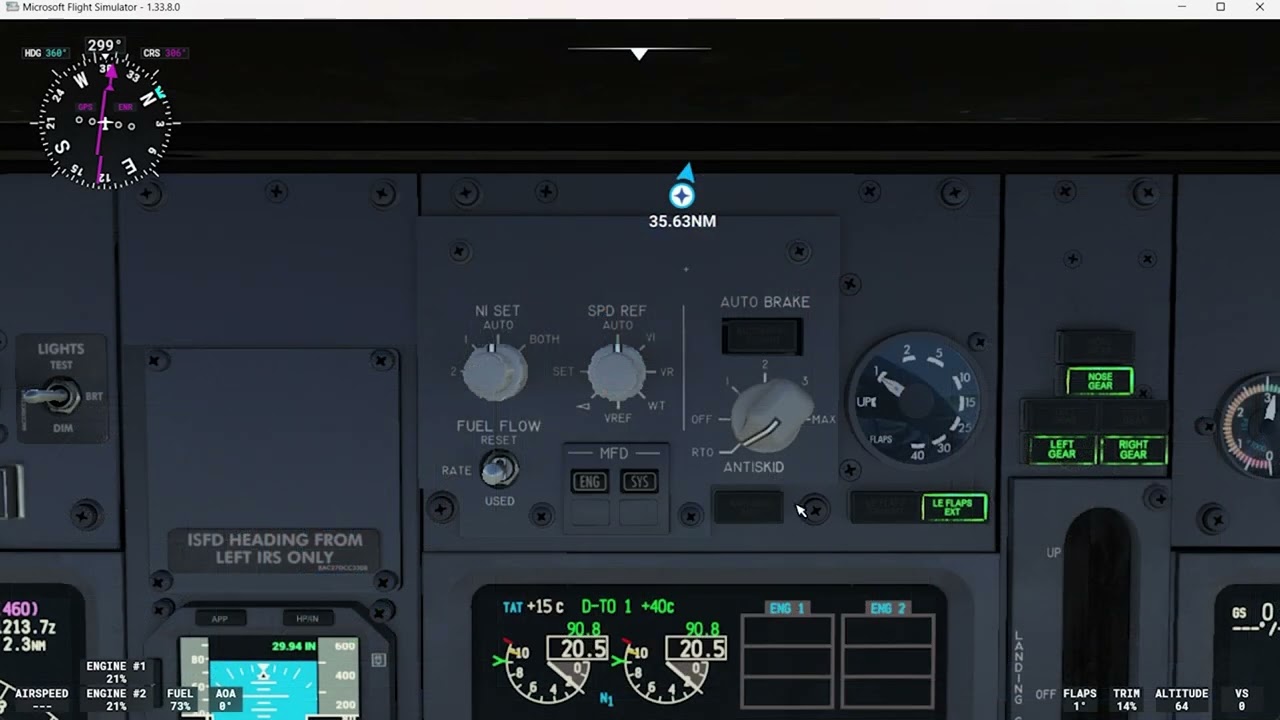 Boeing 737-800NG Flight Instruments, Displays system review - Part 2