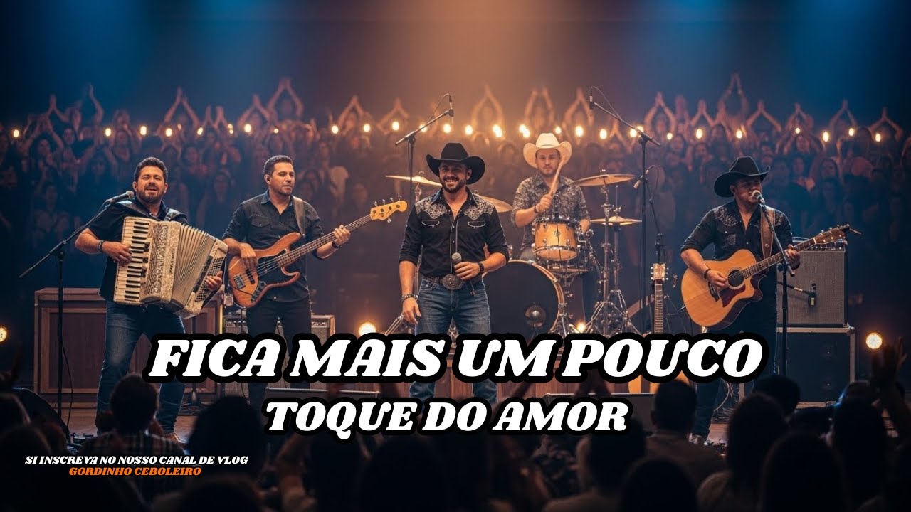 FICA MAIS UM POUCO SERTANEJO ROMÂNTICO | MUSICA NOVA