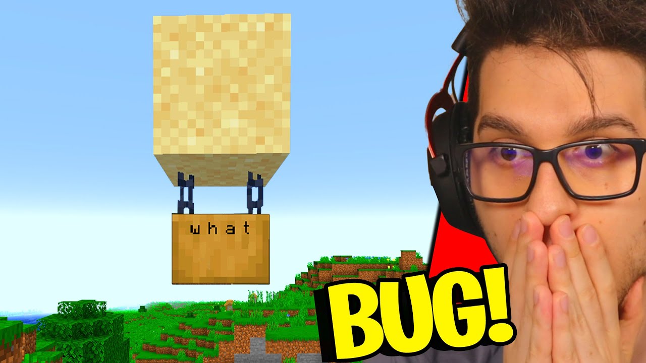 REAGISCO AI BUG DI MINECRAFT 1.20