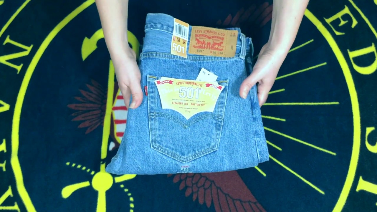 Джинсы Levis 501 Light Stonewash в магазине Aquamir.UA