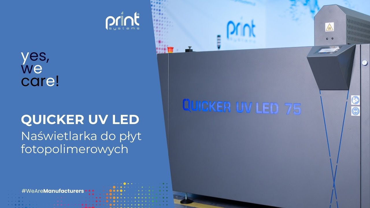 QUICKER UV LED | Naświetlarka do płyt fotopolimerowych
