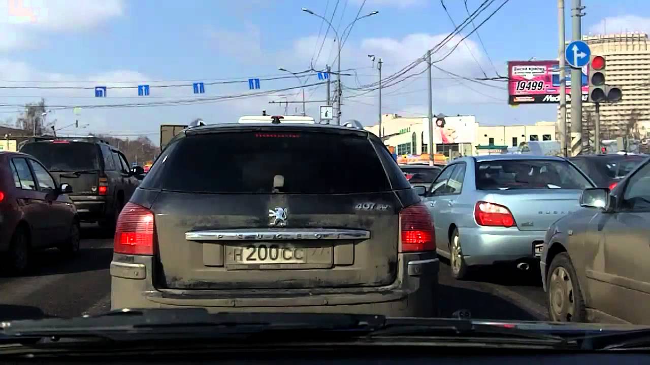 Текстильщики - Зюзино 24/03/2012 (timelapse 5x)