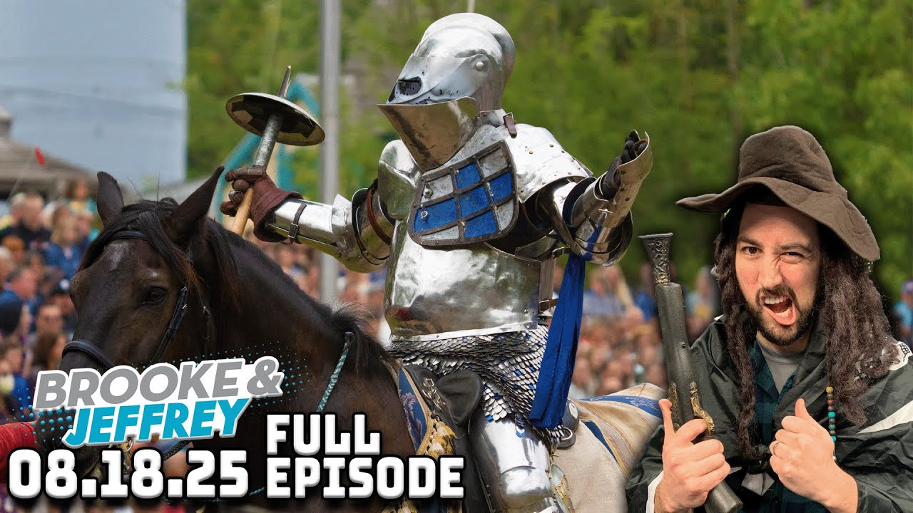 FULL SHOW 8/18/25: Oopsie Stalking Date, World Record Loser Line + Whatcha Doin’ at Ren Faire