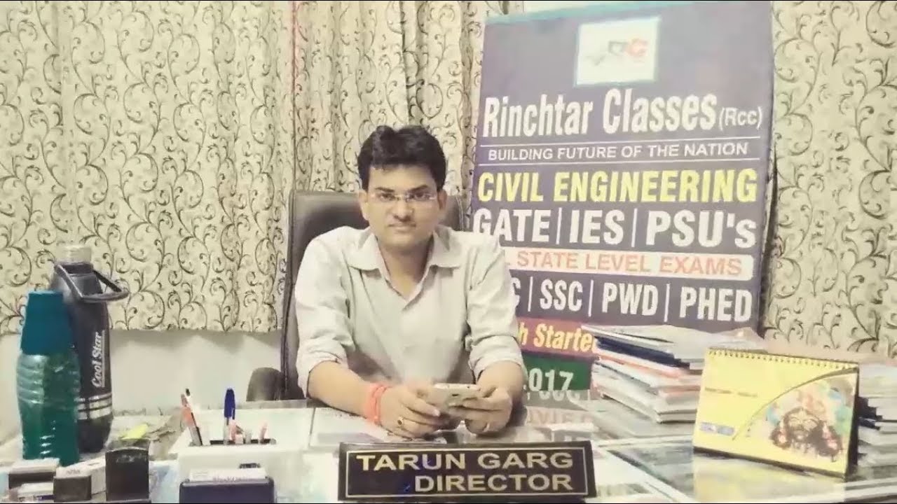 Best youTube channel for civil engineering by tarun sir (IIT Delhi)_GATE AIR -15
