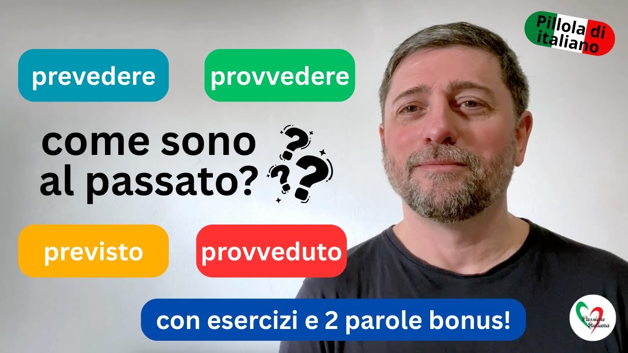 'Provvedere' e 'prevedere'