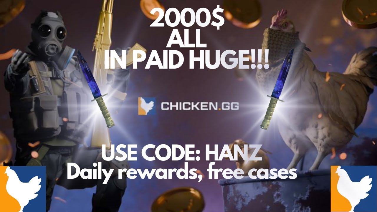 2000$ ALL IN PAID HUGE!!! INSANE BATTLES ON CHICKIEN.GG!!! CHICKEN.GG PROMO CODE 2025!!!