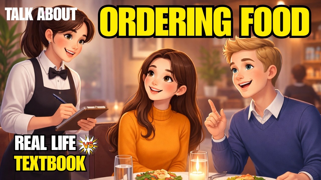 Learn English Conversations at the Restaurant🍽️ | English with EduWorld