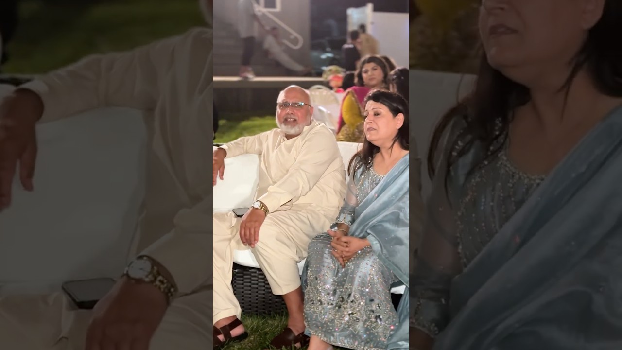 Sweetest song from parents had bride in tears