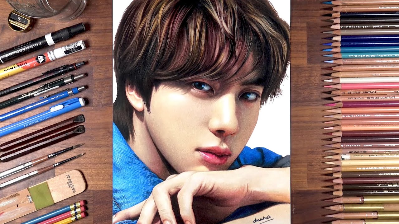 Drawing BTS: Jin | drawholic
