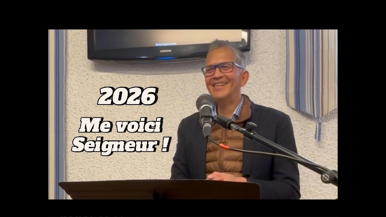 Me voici Seigneur, en 2026 Réalise ton projet sur ma vie