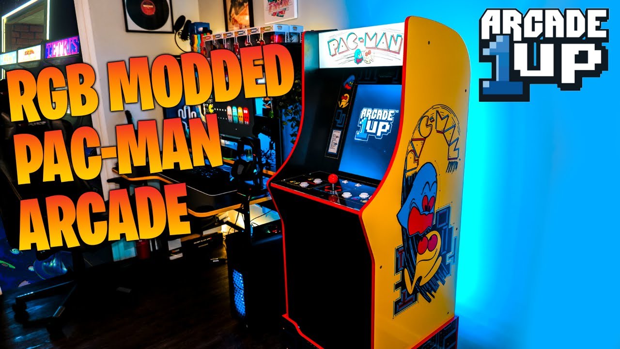 Arcade1up PACMAN Bandai Namco Legacy Edition RGB Mod