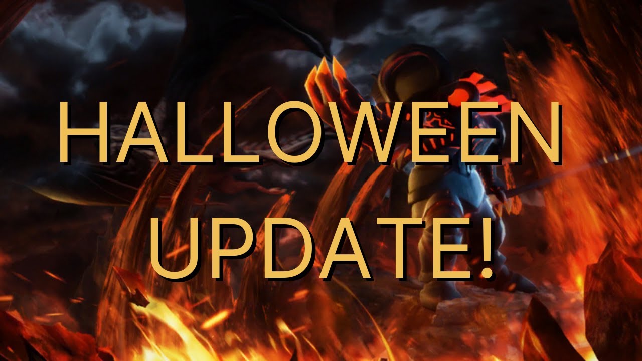 Playing the new halloween update part 1 (ROBLOX SUPER POWER FIGHTING SIMULATOR)