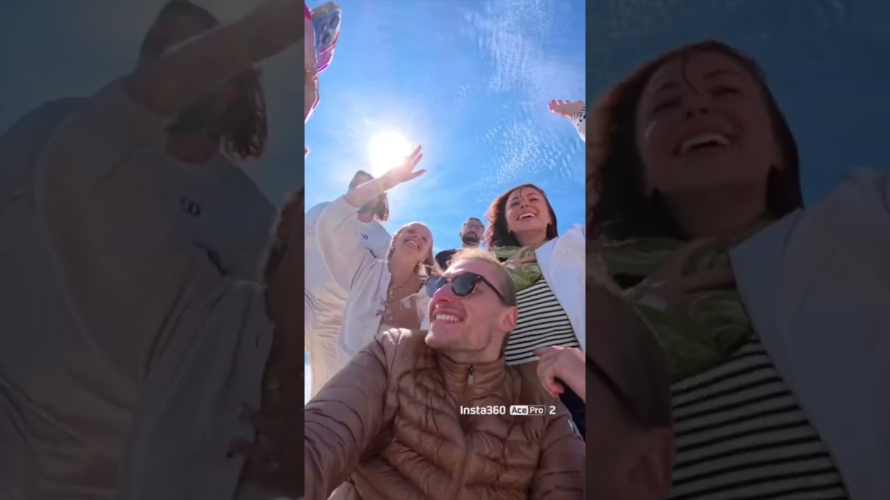 Retrouvailles avec la P&eacute;kin Express Family 🎒🩵@insta360 #shorts #publicit&eacute; #pekinexpress