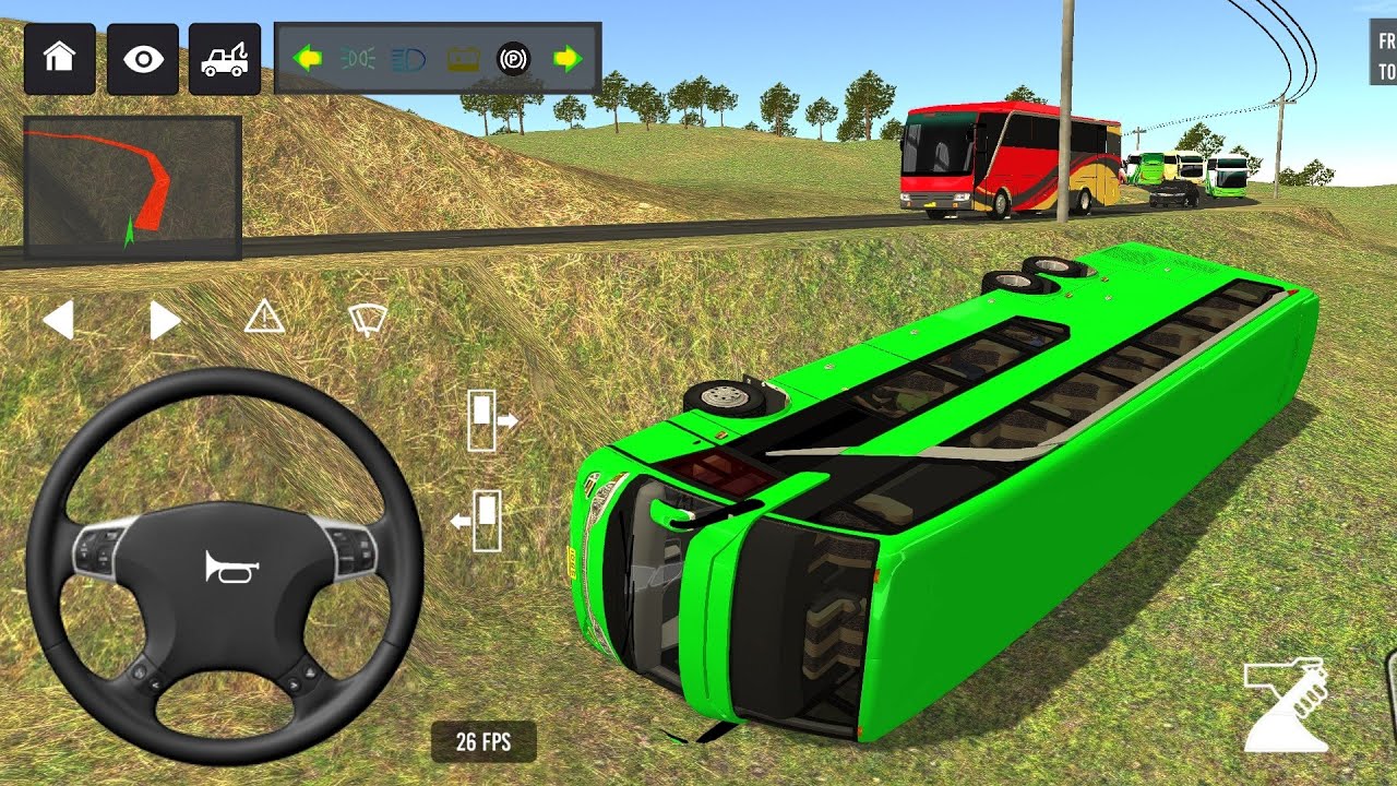 😱🤩BUS SIMULATOR INDONESIA ll 🎯 new euro coach bus simulator indonesia ll 🆕 trock 🤗 #bus #simulator 