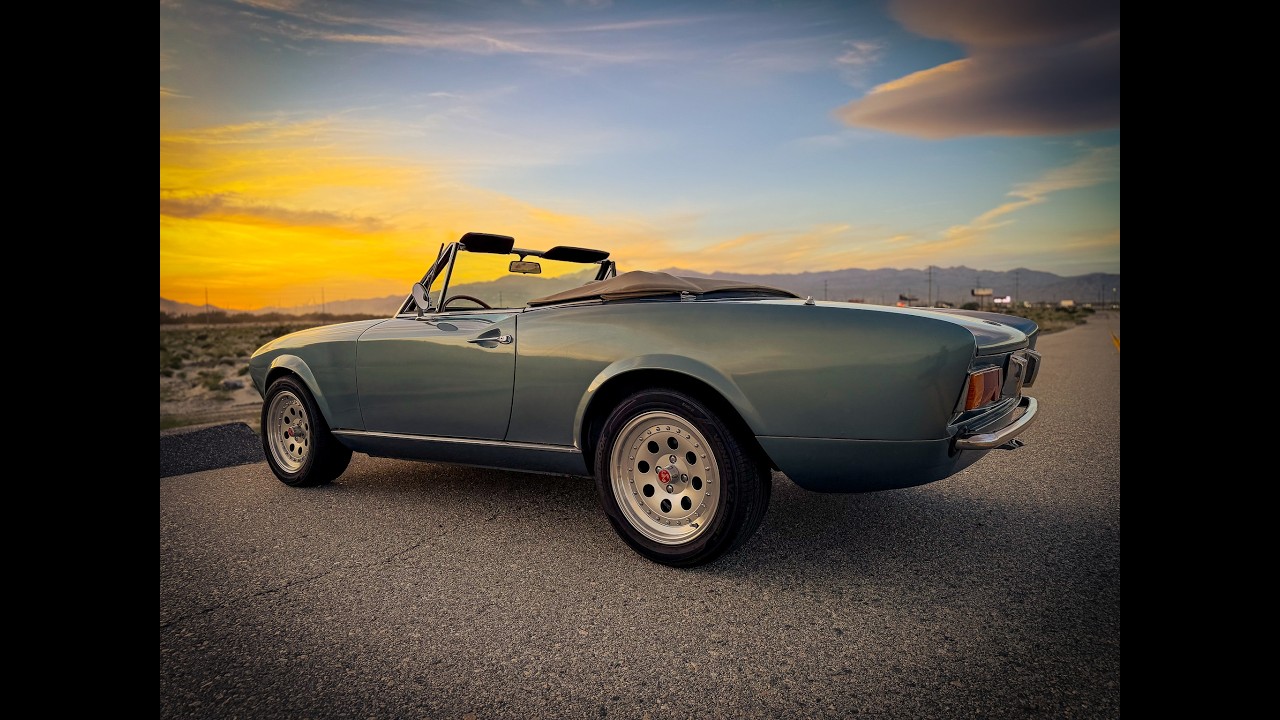 1978 Fiat 124 Spider Walk Around