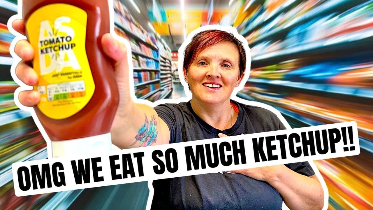 OMG HOW MUCH KETCHUP DO WE EAT? | HUGE Weekly Grocery Shopping HAUL | ASDA, TESCO & ALDI