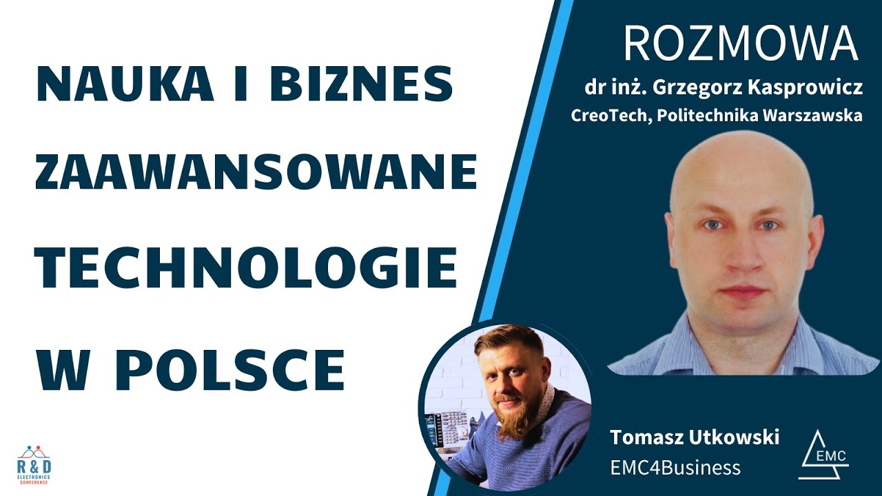dr inż. Grzegorz Kasprowicz, Politechnika Warszawska, CreoTECH. Praktycy dla praktyk&oacute;w