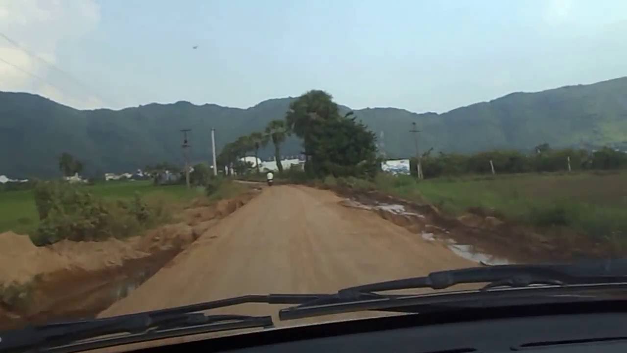 Krishnaya Palem to Penumaka Road-New Capital City Amaravati Area Position as on  04.10.2016