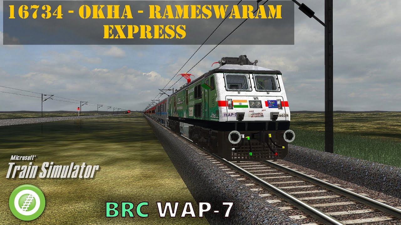 OR/MSTS | 16734 - Okha-Rameswaram Express