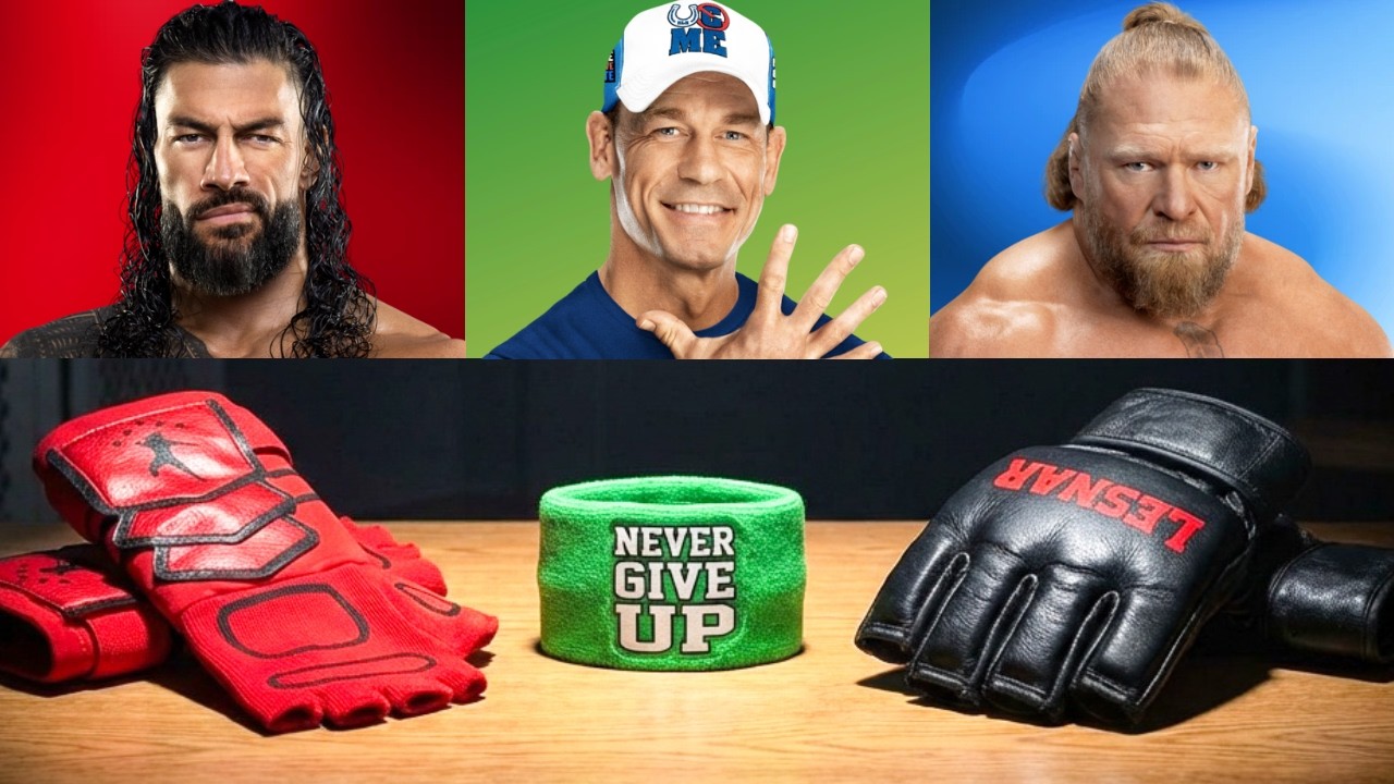 Goodbye Roman Reigns John Cena Brock Lesnar WWE 2K25