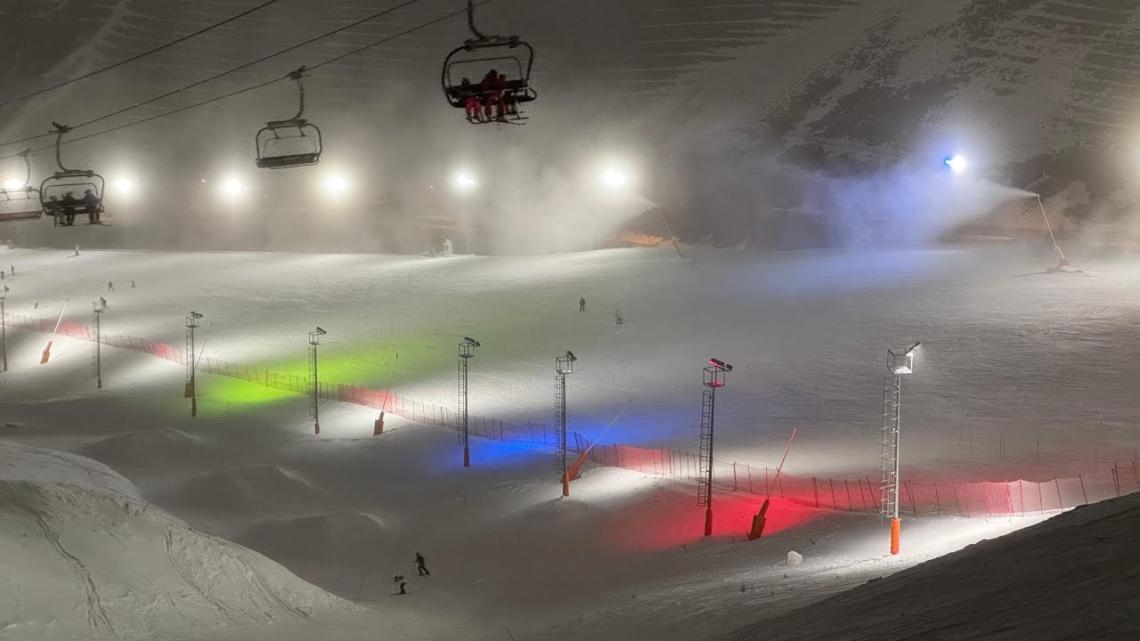 Palandöken Night Skiing 2025 [4K]