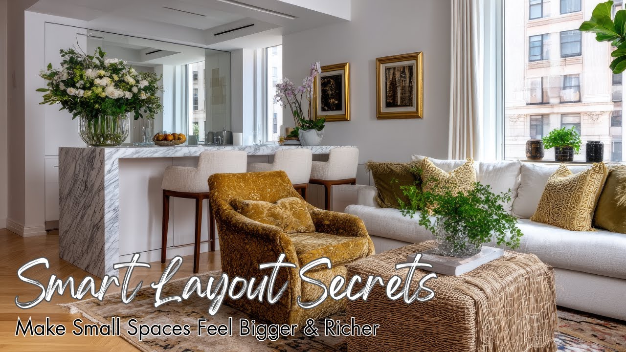 Tiny Home Ideas 2026 | Smart Layout Secrets to Make Small Spaces Feel Bigger & Richer