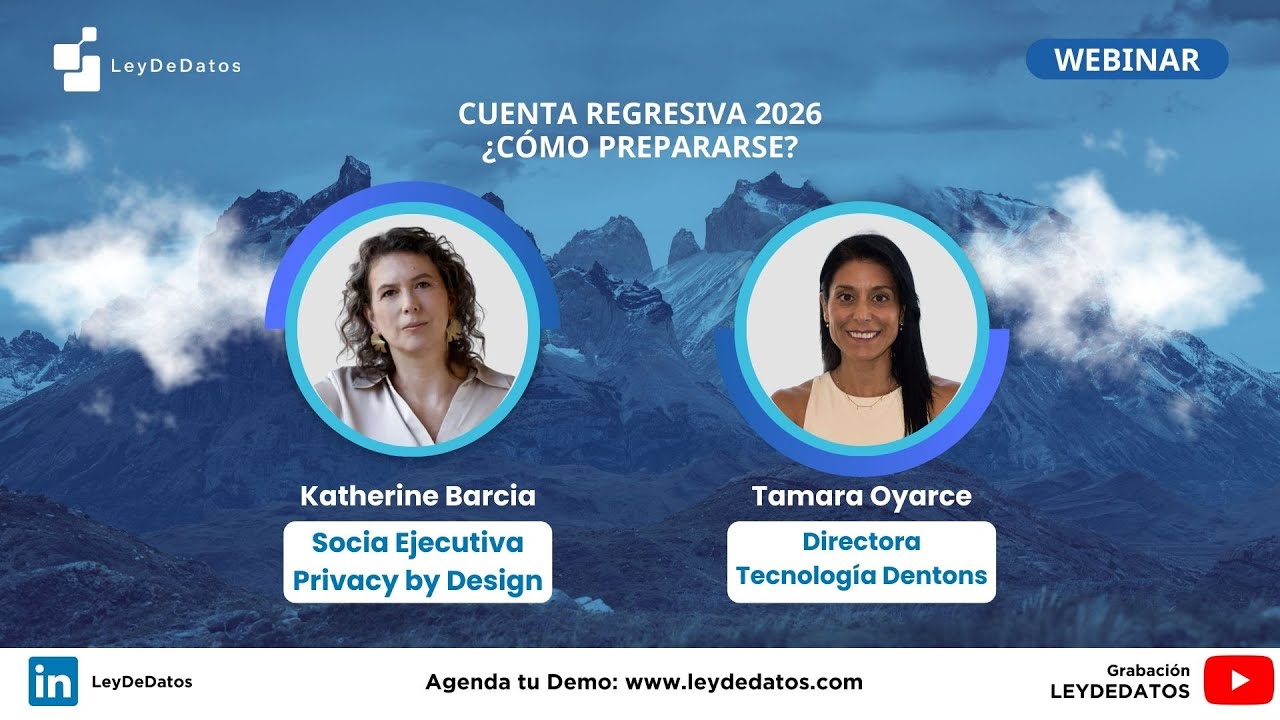 Webinar LeyDeDatos.com - Cuenta Regresiva 2026 ¿Cómo prepararse?