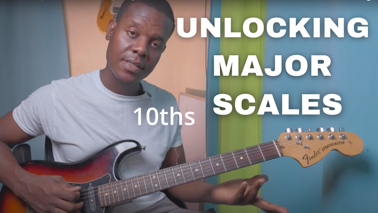 Unlocking the Major Scale - How to practice scale variations on the guitar