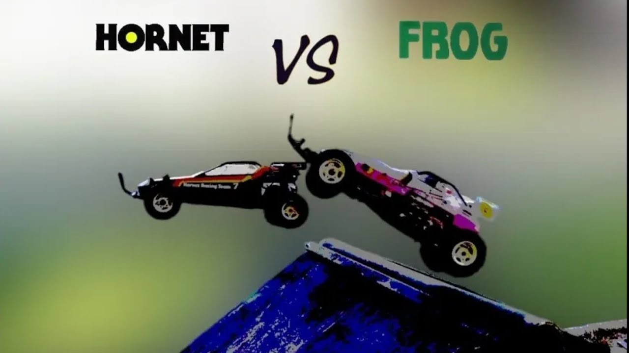 Tamiya Hornet VS Frog Vintage r/c