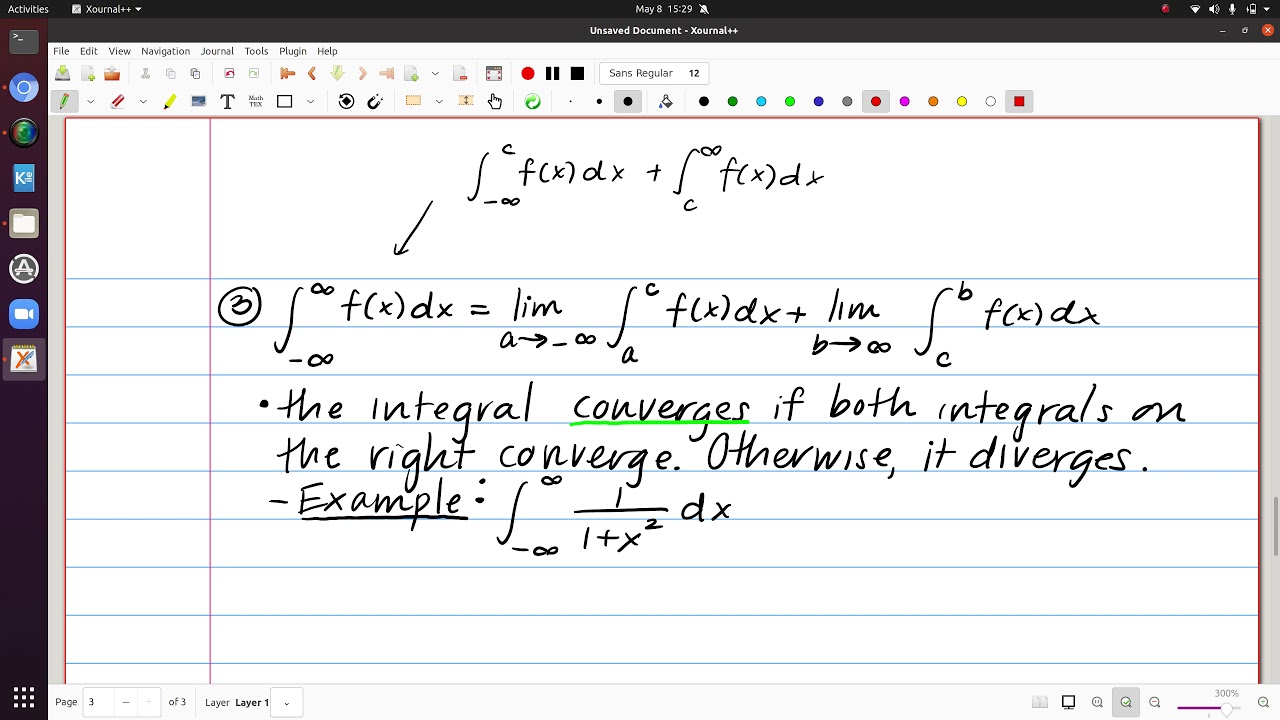 Improper Integrals 1 - Infinite Limits of Integration