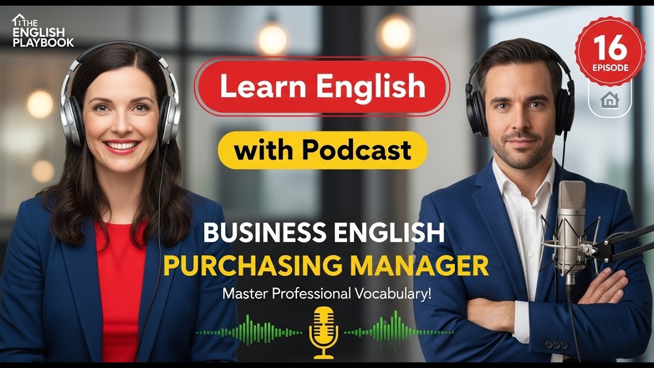 Business English Podcast: What Does a Purchasing Manager Do? | Learn English with Real Job Scenarios