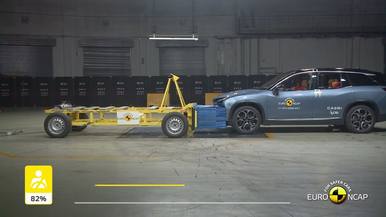 Euro NCAP Crash & Safety Tests of NIO ES8 2021