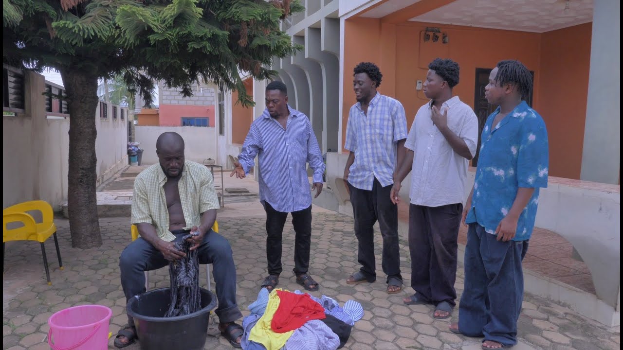 🤣RICHEST MAN AKABENEZER BECAME WASHING MAN AT SHIFO HOUSE🥺ft KYEKYEKU,OPOKU,3940,RAS KEL