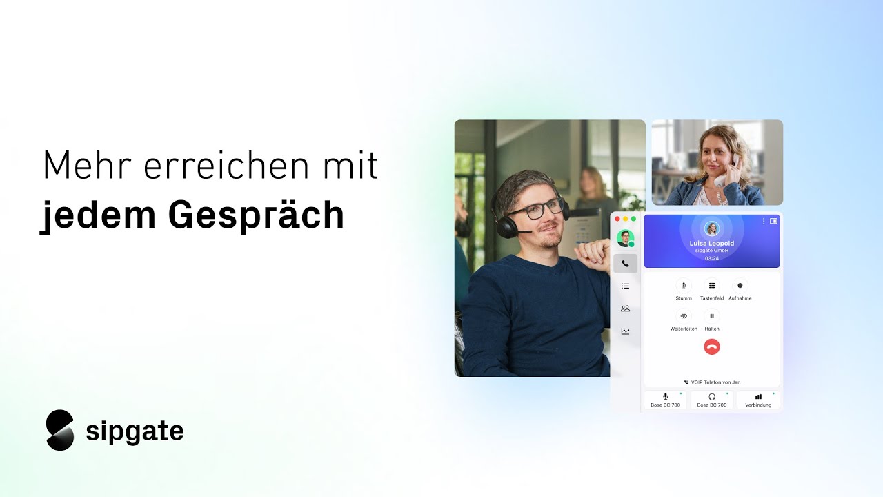 Die sipgate App - Mehr erreichen mit jedem Gespr&auml;ch