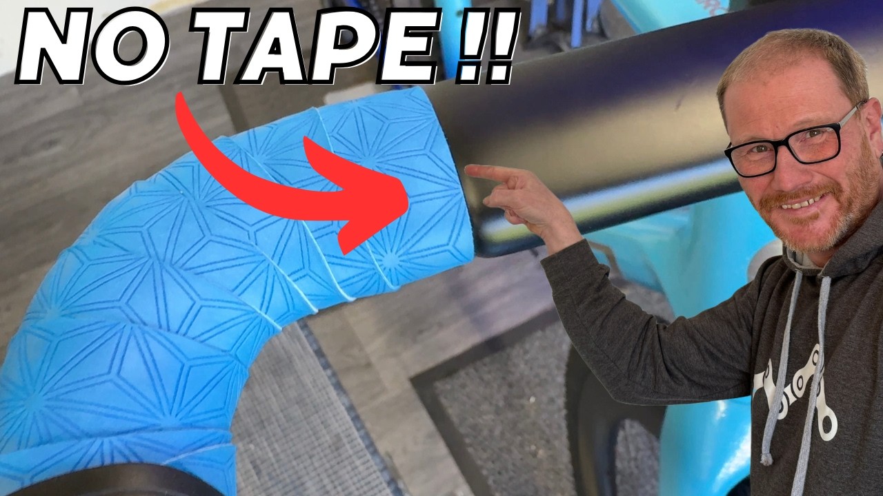 Как обмотать руль шоссейного велосипеда — Supacaz Reverse Wrap — без скотча