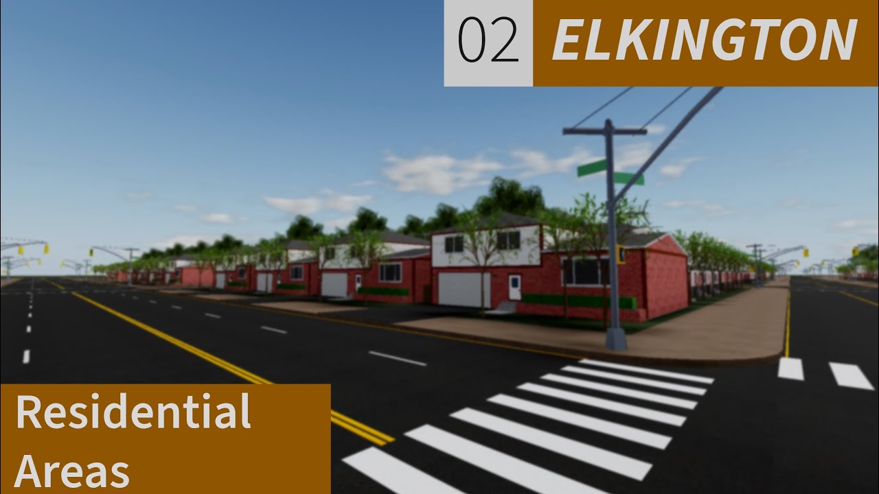 Elkington #02: Residential Areas - Roblox Speed Build