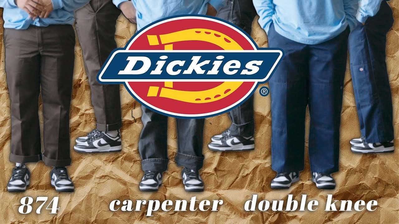 Штаны Dickies (874, двойное колено, плотницкий)
