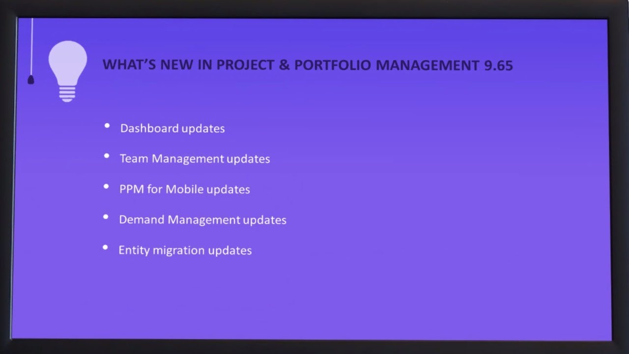 What's New in PPM 9.65