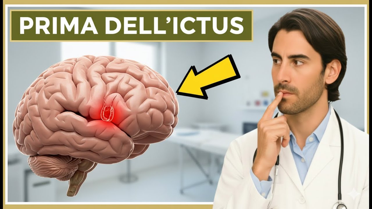 QUESTI 7 SEGNALI COMPIONO PRIMA DI UN ICTUS (E NESSUNO LI VEDE)