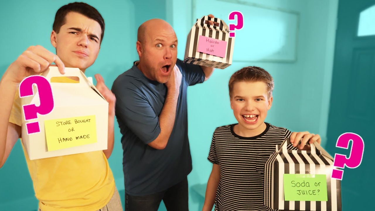 This or That Challenge! Don't Choose The Wrong Mystery Box Item!