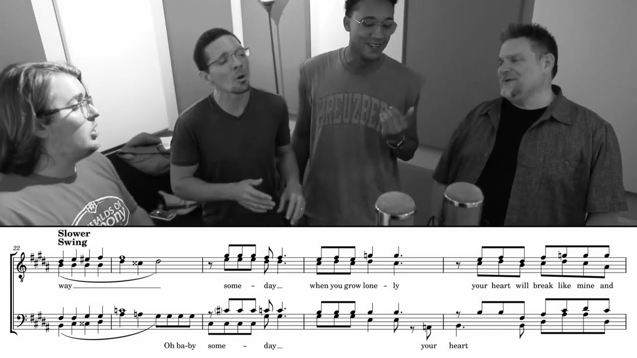 After You've Gone - Three and a Half Men (Barbershop Transcription)