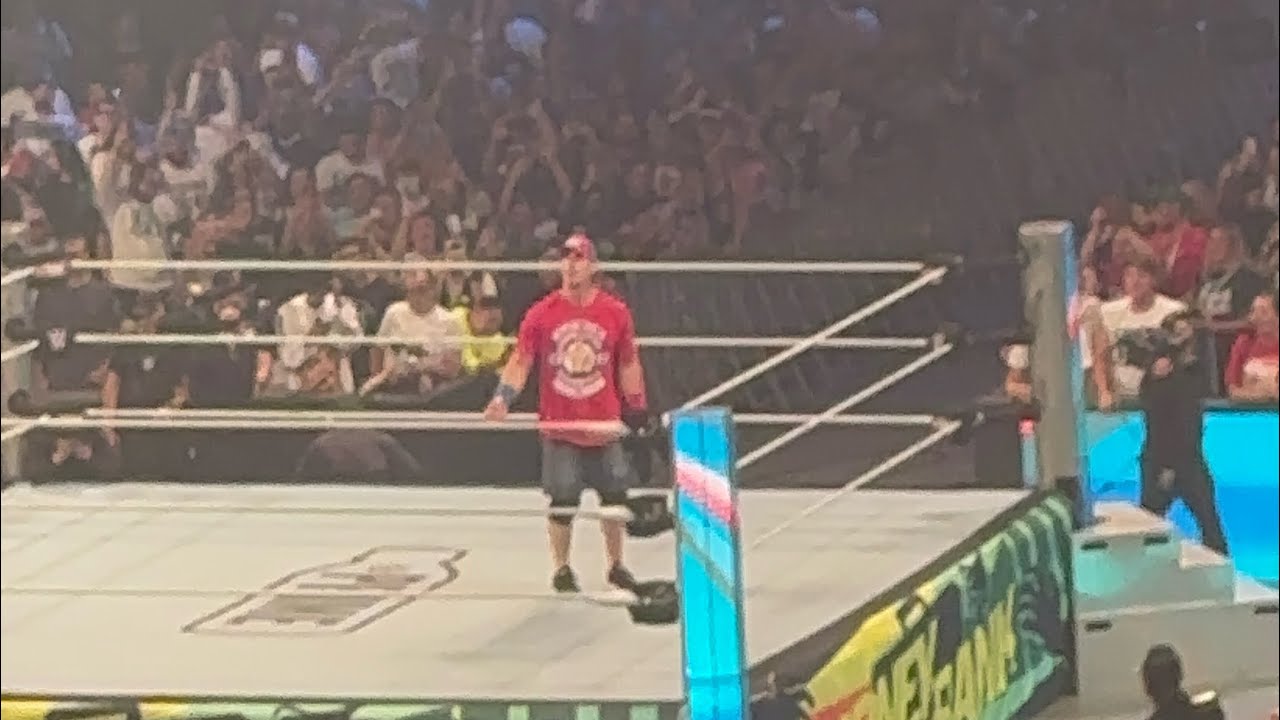 John cena returns Money in the Bank Toronto 2024 Live
