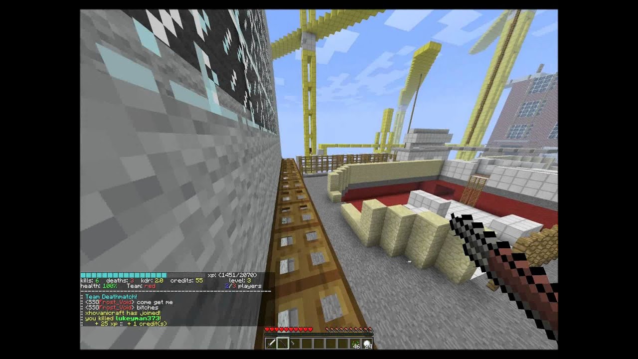 Minecraft server 1.3.1 with GUNS! no mods! (No longer up)