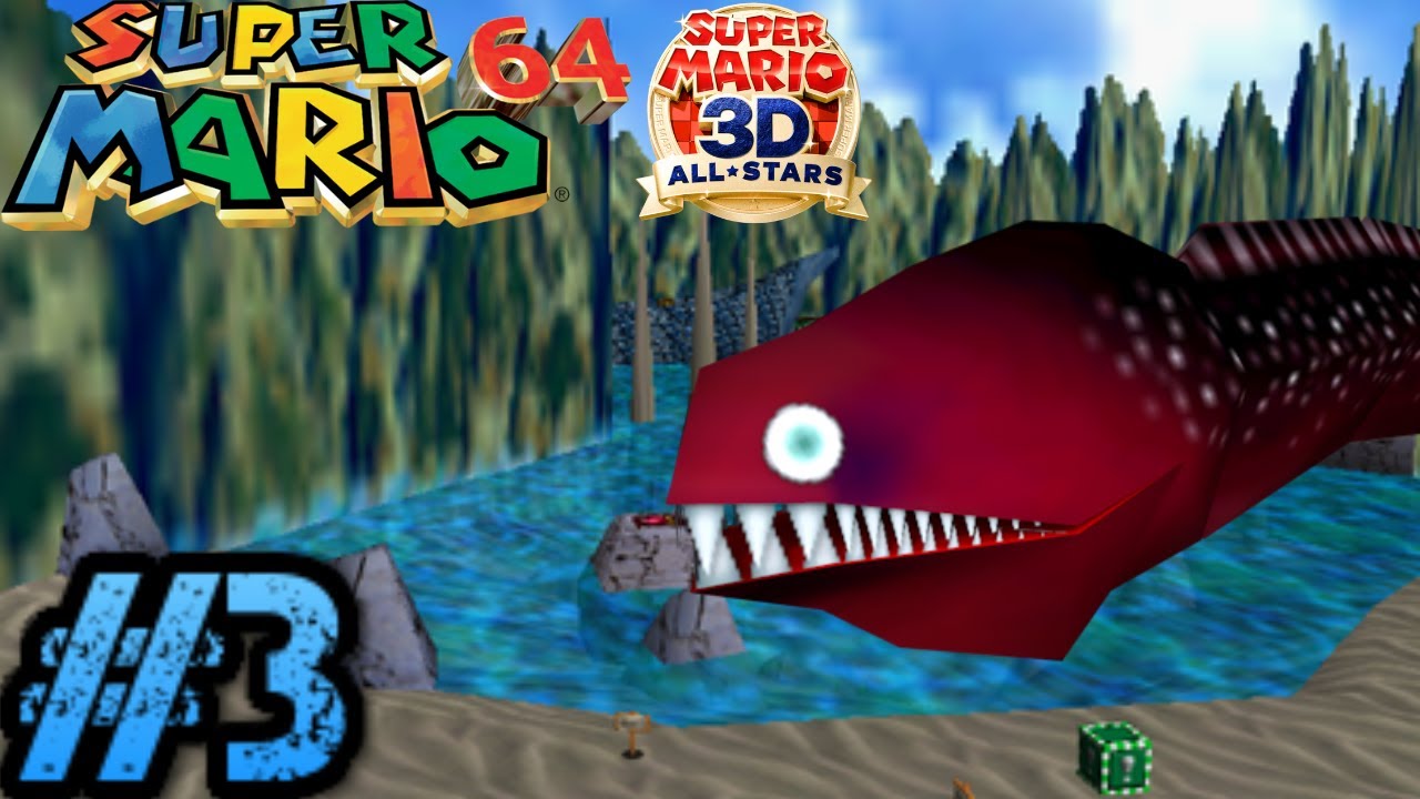 Super Mario 64 (Super Mario 3D All-Stars) - Jolly Roger Bay 100% - Full Gameplay part 3